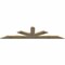 Ekena Millwork Saratoga Rough Sawn Timber Gable Bracket, Douglas Fir, 96"W x 24"H x 2"D x 6"F, 6/12 Pitch GBW096X24X0206SAR00RDF - alternate 5